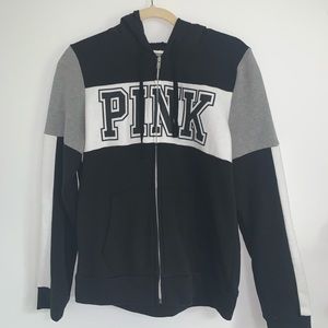 PINK Zip up Sweater
